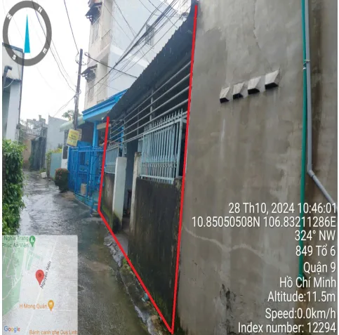 thửa đất  số 555, tờ bản đồ số 14 địa chỉ tại: 847/2 Nguyễn Xiển, Phường Long Thạnh Mỹ, thành phố Thủ Đức, TP Hồ Chí Minh