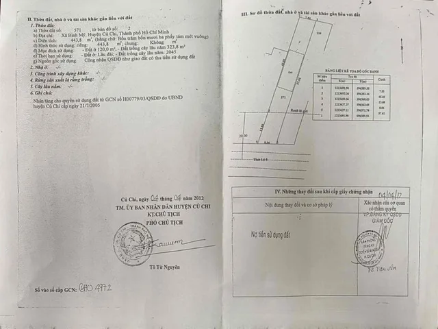 Bán đất mặt tiền tỉnh lộ 8, xã Bình Mỹ diện tích 410m2 giá chỉ 34.2 triệu/m2