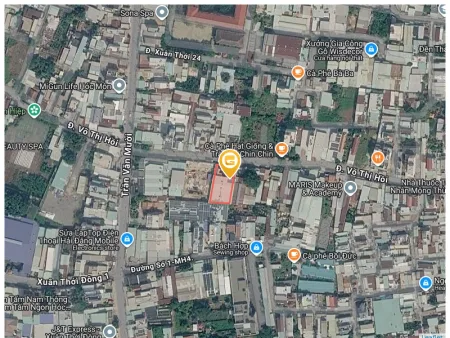 Bán nhà 824m² full thổ cư ngang 23m giá 32 tỷ tại Xã Xuân Thới Sơn