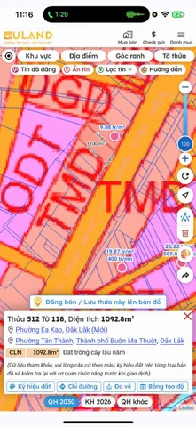 SỞ HỮU NGAY ĐẤT MẶT TIỀN VÀNH ĐAI 10/3 
Diện tích 1000m2 20m giá 7ty860