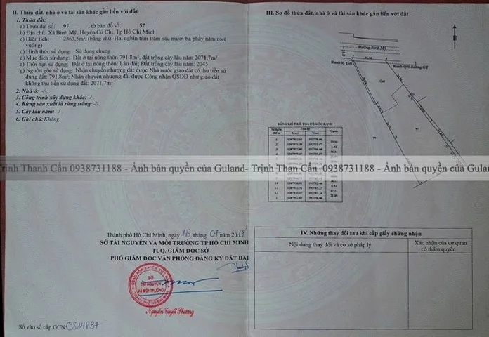 Bán đất 2863m² có sẵn 792m² thổ cư ngang 25m giá 35.8 tỷ tại Xã Bình Mỹ