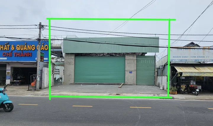 Cho thuê nhà nguyên căn (12m x 31m), mặt tiền đường Đỗ Văn Dậy, Hóc Môn; vị trí kinh doanh tốt