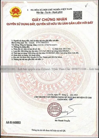 Bán đất 1985m² có sẵn 600m² thổ cư ngang 48m giá 16 tỷ tại Xã Bình Mỹ