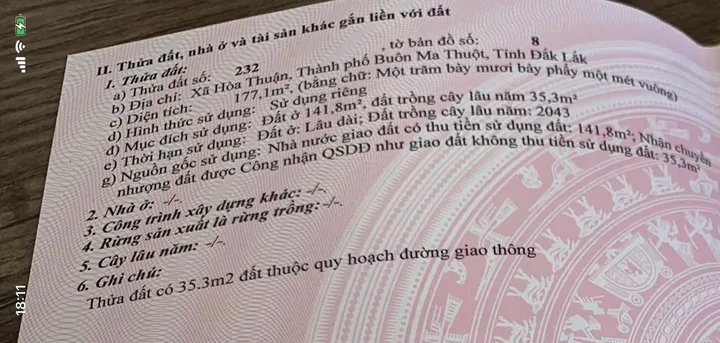 SỞ HỮU NGAY ĐẤT MẶT TIỀN ĐẠT LÝ 8KC 🔥
📍 Vị trí đắc địa – ngay khu dân cư đông đúc, diện tích 175m2 5m giá 890tr