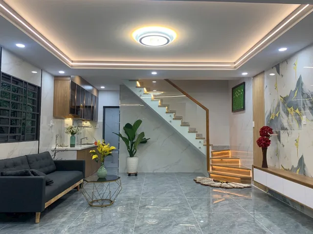 NHÀ ĐẸP Ở LIỀN - BÌNH TÂN GIÁP Q6 - NGAY TL10 - SÁT AEON TÊN LỬA - NHỈNH 4 TỎI