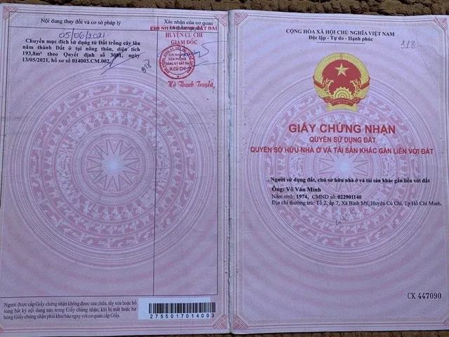 Bán đất thổ cư lô góc đường Bình Mỹ 412m2 giá chỉ 38.84 triệu/m2
