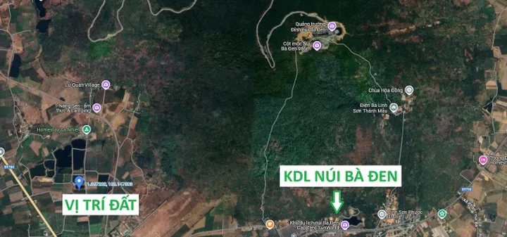 Bán đất view núi Bà Đen, diện tích 5344m² ngang 34.8m giá 2.26 tỷ tại Phường Bình Minh