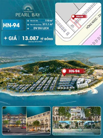 Bán nhà 110m² ngang 60m giá 13.09 tỷ tại Phường Vĩnh Trường Thành phố Nha Trang