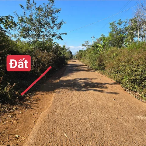 Bán đất 122.5m² có sẵn 60m² thổ cư ngang 5m giá 399 triệu tại Xã Cuôr Đăng