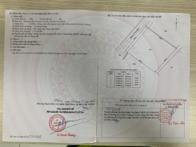 Bán đất thổ cư MT Võ Văn Bích và mặt tiền wiew rạch 10347m2  (1.04HA) giá chỉ 9.2 triệu/m2