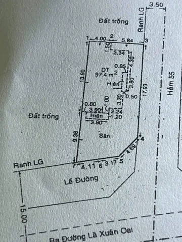 Mặt tiền kd đường 8 Long Phước, gần chợ Long Phước, tp HCM
