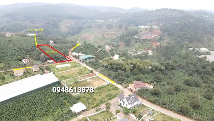 Lô đất nghỉ dưỡng Măng Lin, Đà Lạt🌲1.057m- có 300xd- View rừng thông- cách trung tâm Đà Lạt 8km
