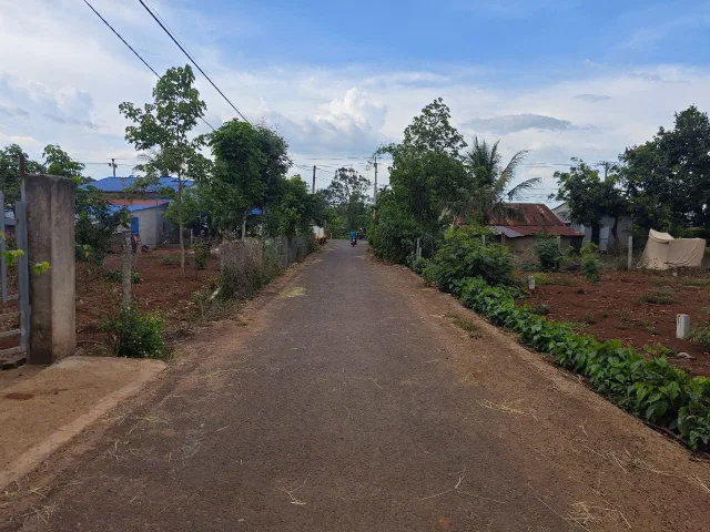 BÁN ĐẤT MẶT TIỀN ĐƯỜNG NHỰA : 134,5m2 699 TRIỆU TẠI XÃ HOÀ KHÁNH TP BUÔN MA THUỘT.