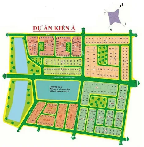 Đất 202m(10 x 20.2m) Khu Dân cư Kiến Á ngay Liên Phường, Phước Long B, Q9 cũ.