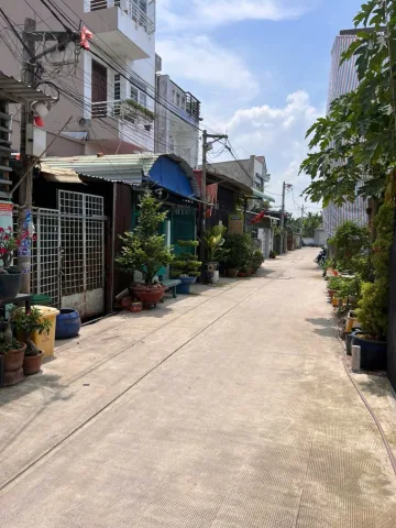 Bán nhà quốc lộ 1a, an phú đông q12, 66m2, 2 tầng, gần đh nguyễn tất thành, giá 5,2 tỷ