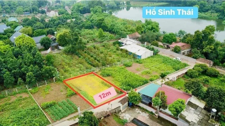 Đất Ngọc Nhị, Cẩm Lĩnh ( Bất Bạt ), Ba Vì, Hà Nội gần khu vực đông dân cư