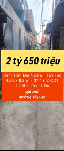 Nhà 3 phòng vòng xoay An Lạc giá đẹp