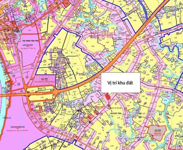 Bán đất 3000m² ngang 44m giá 3.9 tỷ tại Xã Vàm Cỏ