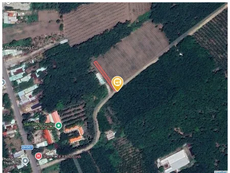 Bán đất 352.7m² có sẵn 100m² thổ cư ngang 5m tại Xã An Long