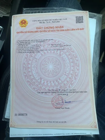 CẦN BÁN LÔ ĐẤT FULL THỔ CƯ – GIÁ ĐẦU TƯ