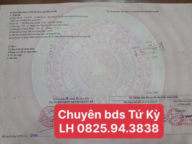 BÁN ĐẤT ĐẤU GIÁ MINH ĐỨC – SÁT KHU CÔNG NGHIỆP 🔥