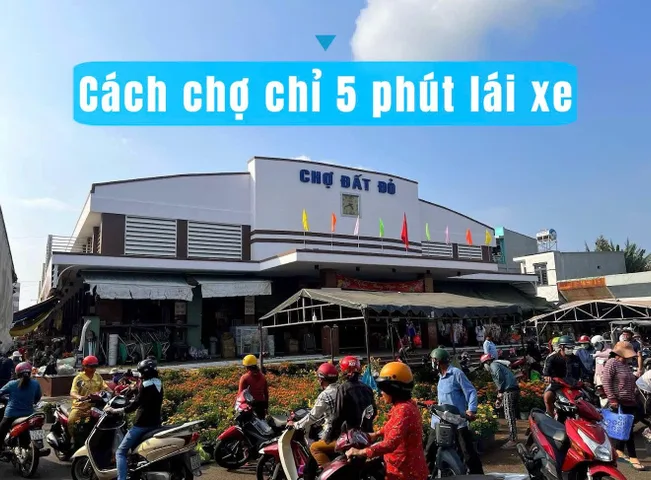 Bán đất 614m² có sẵn 366m² thổ cư ngang 45m giá 3tỷ5 tại Xã Đất Đỏ