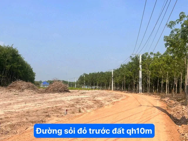 Bán đất 140.4m² có sẵn 100m² thổ cư ngang 5m giá 415 triệu tại Xã Long Hòa
