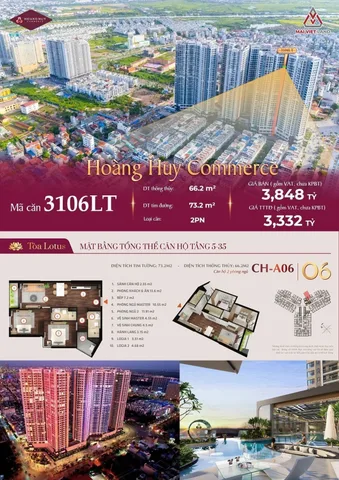 🎆 CĂN HỘ NGẮM PHÁO HOA – TẦNG 31 | TRUNG TÂM Hoàng Huy Commerce 🎆