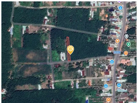 Bán đất 521.6m² có sẵn 100m² thổ cư ngang 5m tại Xã An Long