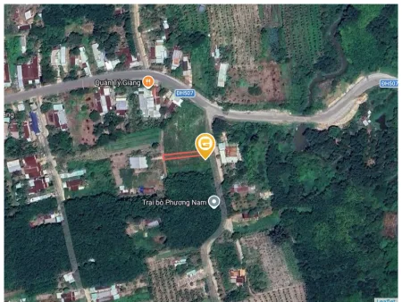Bán đất 275.8m² có sẵn 100m² thổ cư ngang 5m giá 0 triệu tại Xã An Long