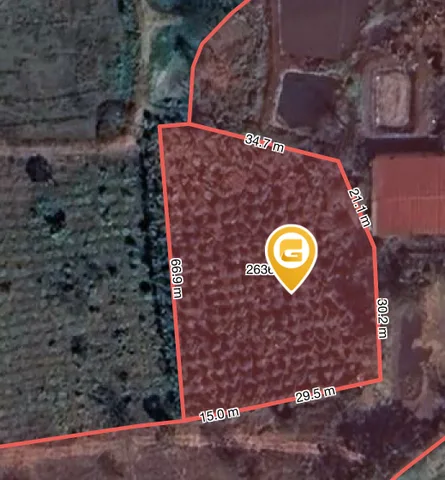 Bán đất 2655.7m² ngang 43.9m giá 3.15 tỷ tại Xã Ea tiêu