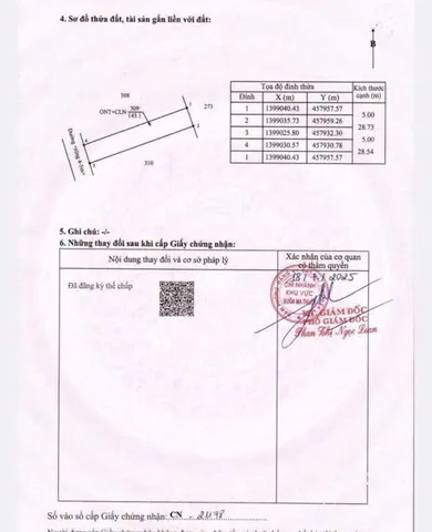 Bán đất 140m² có sẵn 60m² thổ cư ngang 5m giá 1.15 tỷ tại Phường Tân Lập