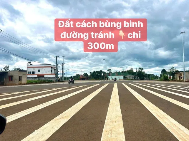 Bán đất 340.8m² có sẵn 60m² thổ cư ngang 12m giá 1.4 tỷ tại Phường Ea Kao