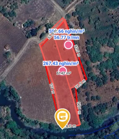 Bán đất 6321.8m² ngang 58m giá 1.1 tỷ tại Xã Ea M’Droh