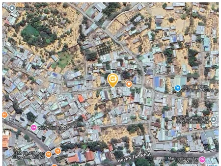 Bán đất 95,6m² có sẵn 68,6m² thổ cư ngang 3,8m giá 1.5 tỷ tại Phường Mũi Né