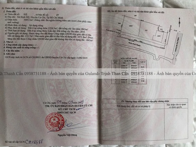 Bán đất thổ cư tặng nhà vườn Hà Duy Phiên diện tích 3070m2, giá chỉ 11.5 triệu/m2