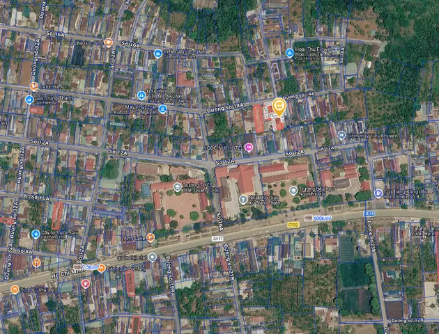 Bán đất 624.3m² có sẵn 200m² thổ cư ngang 15m giá 5.25 tỷ tại Phường Tân An