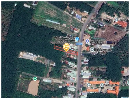 Bán đất 200m² có sẵn 100m² thổ cư ngang 5m giá 350 triệu tại Xã An Long