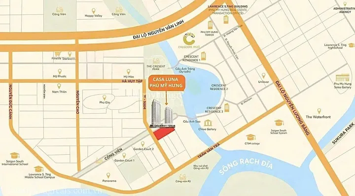 DỰ ÁN SIÊU CĂN HỘ CASA LUNA HỒ BÁN NGUYỆT PHÚ MỸ HƯNG  CHÍNH THỨC KHỞI CÔNG. NHẬN THÔNG TIN 0901323786