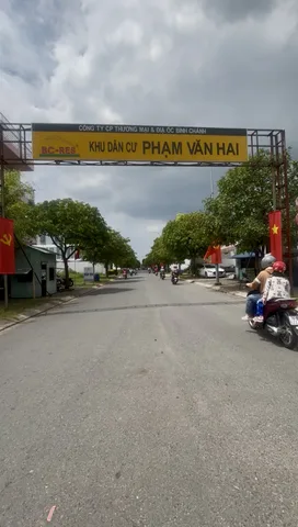khu dân cư phạm văn hai đường số 2 giao đường số 5 bán gấp lô 64m2