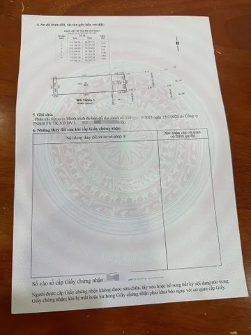 Bán nhà 96m² full thổ cư ngang 5m giá 20 tỷ tại Phường Phú Thọ Hòa