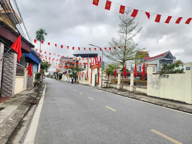LÔ ĐẤT Tê Chử – Đồng Thái – AN DƯƠNG .  Diện tích: 60m² Mặt tiền: 6,82m vuông vắn
