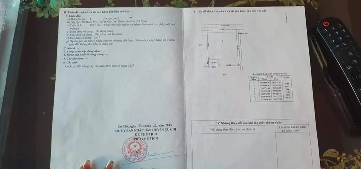 Bán đất 1003m² có sẵn 573m² thổ cư ngang 15m giá 17.5 tỷ tại Xã Bình Mỹ