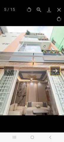 Nhà hẻm ba gác , 46m2 , 4 lầu , Phú Nhuận , giá 8.6 tỷ .