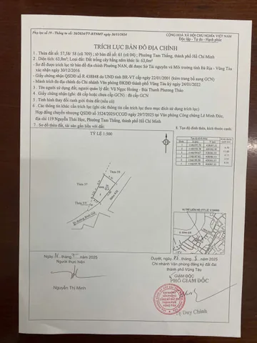 BÁN CĂN DUY NHẤT HẺM OTO TRUNG TÂM VŨNG TÀU.. CHỈ 💲3TY