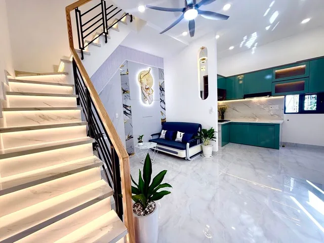 2Tầng 2PN - HIẾM ! LÔ GÓC OTO QUAY ĐẦU FULL NỘI THẤT - BÙI QUANG LÀ - GÒ VẤP - Dưới 4.39 T.ỷ
