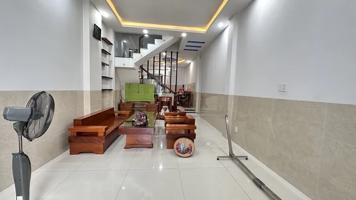 Bán nhà hẻm 1250 Quốc Lộ 1A Thới An Quận 12 – Nhà mới 4 tầng 4x20m, hẻm xe hơi