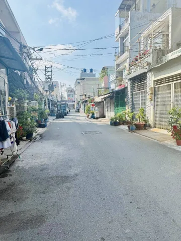 Nhà 83m² ngang 6.1m, 4 tầng gần Aeon Tân Phú, đường 12m, sẵn dòng tiền nhỉnh 7
