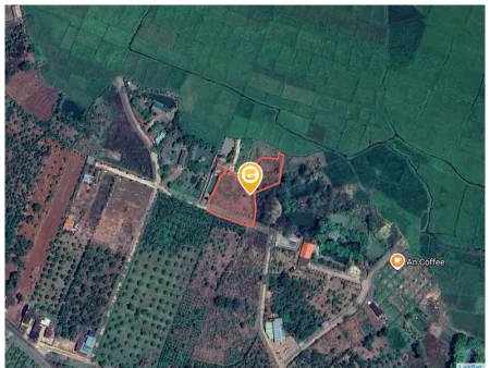 Bán đất 4824.8m² ngang 45m giá 2.7 tỷ tại Xã Quảng Phú