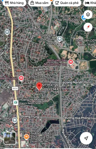Bán đất 73.9m² có sẵn 50m² thổ cư ngang 4.65m giá 3.25 tỷ tại Phường Nông Trang